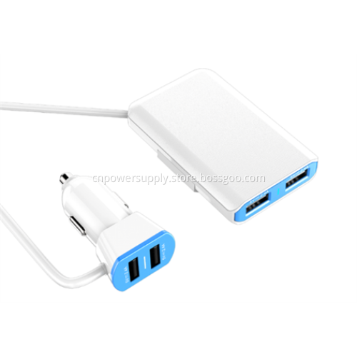 Universal 2 in 1 Car Charger 4 USB